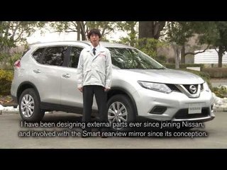 Nissan introducing the Smart rearview mirror | AutoMotoTV