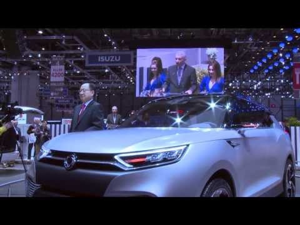 Ssangyong XLV at Geneva Auto Show 2014 | AutoMotoTV