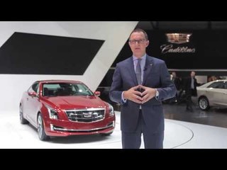 Thomas Sedran on Cadillac at the 2014 Geneva Motor Show, part 1 | AutoMotoTV