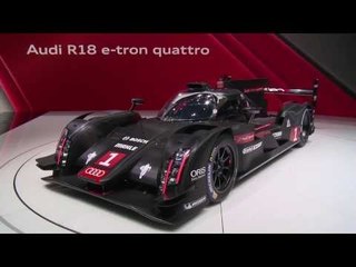 Audi Sport at Geneva Auto Show 2014 | AutoMotoTV
