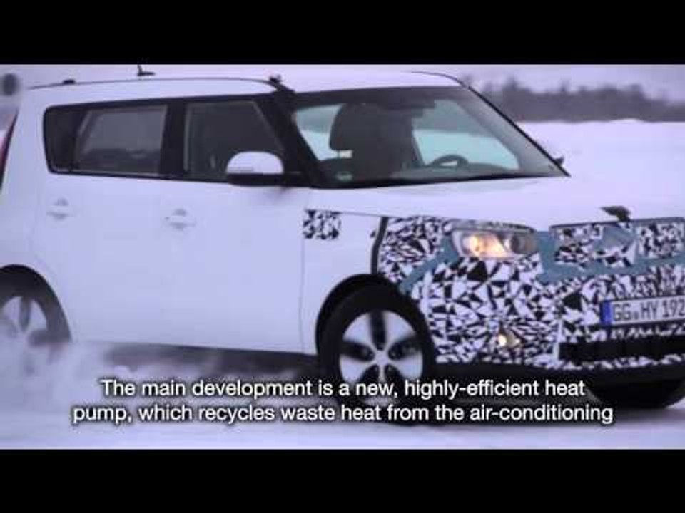 Kia pioneers energy saving ventilation systems for Soul EV - winter testing | AutoMotoTV