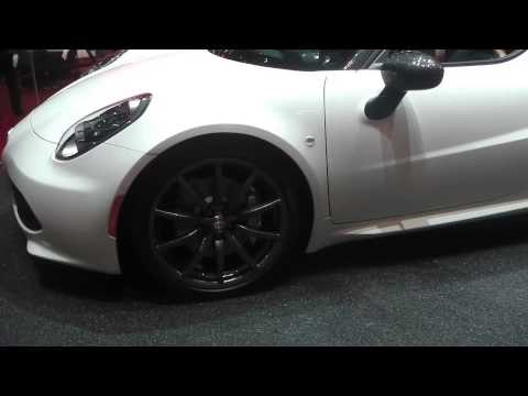 Alfa Romeo 4C Spider at Geneva Auto Show 2014 | AutoMotoTV