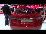 Tesla Model S at the 2014 Geneva Auto Show | AutoMotoTV