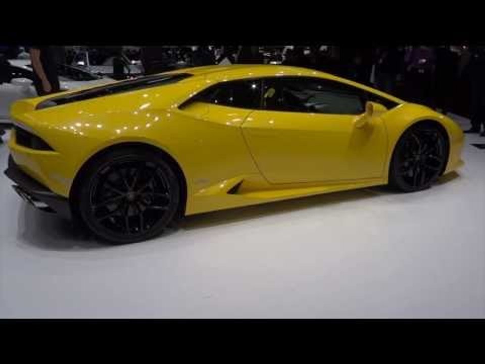 Lamborghini Huracan at Geneva Auto Show 2014 | AutoMotoTV