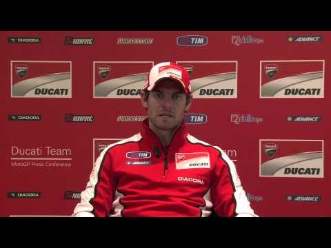 Cal Crutchlow, Ducati Team rider for the 2014 MotoGP World Championship | AutoMotoTV