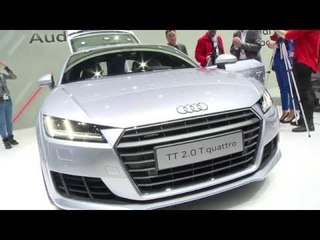 Audi TTS at Geneva 2014 - Interview with Ruppert Stadler, CEO | AutoMotoTV