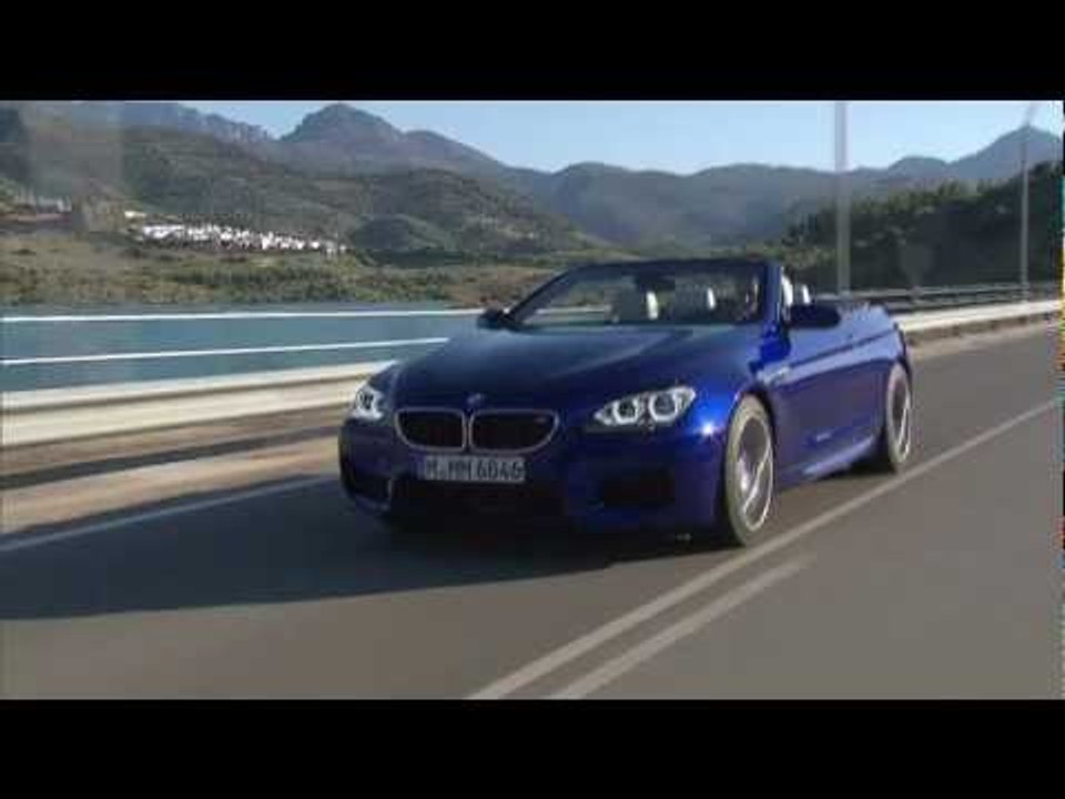 BMW M6 Convertible. Driving Scenes