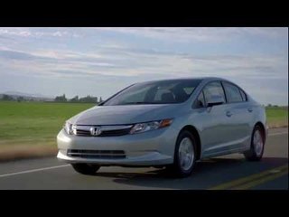 2012 Honda Civic Natural Gas running footage