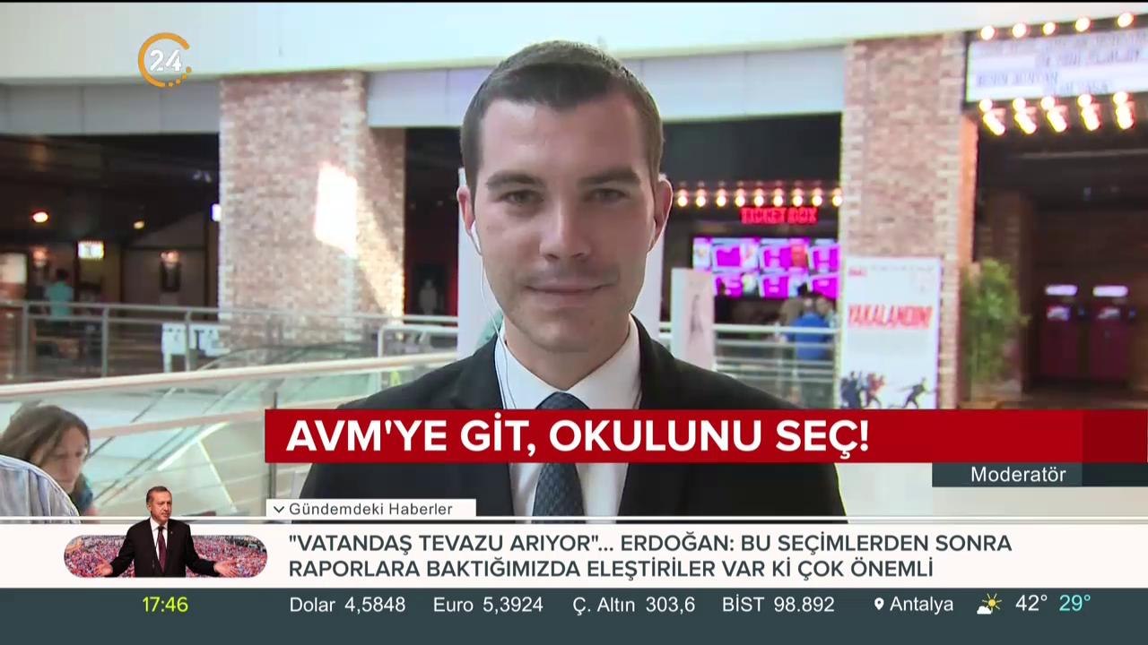 AVM'ye git, okulunu seç!