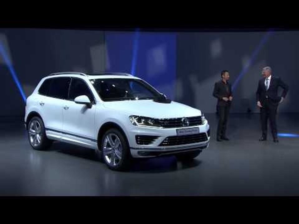 Volkswagen AG Presentation VW Touareg R Line / Touareg Hybrid | AutoMotoTV
