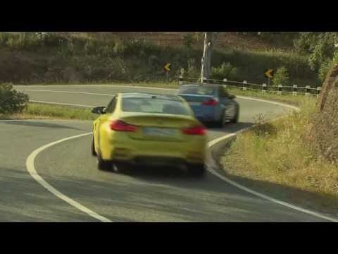 The new BMW M3 Sedan and BMW M4 Coupe - Driving Video in Algarve | AutoMotoTV