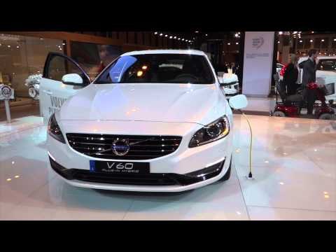 Volvo V60 Plug-in Hybrid at Madrid Motor Show 2014 | AutoMotoTV