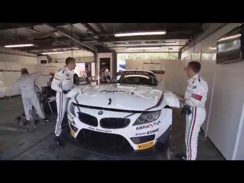 Zanardi Race Blancpain Sprint Series Brands Hatch 2014 - Pit Lane | AutoMotoTV