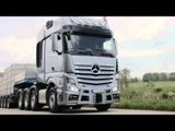 Mercedes-Benz Actros SLT heavy-haulage vehicle Passings - Trailer 2 | AutoMotoTV