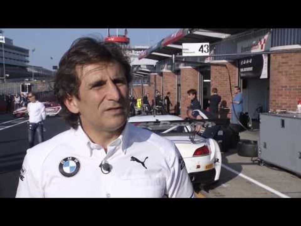 Zanardi Race Blancpain Sprint Series Brands Hatch 2014 - Interview Alessandro Zanardi | AutoMotoTV
