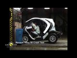 Renault Twizy 80 - Crash Tests 2014 | AutoMotoTV