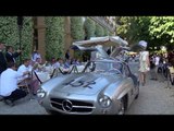 Concorso Villa d'Este Mercedes-Benz 300 SL Alloy | AutoMotoTV