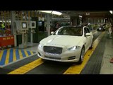 New Jaguar XJ manufacturing plant at Castle Bromwich UK