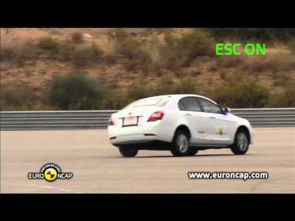 Geely Emgrand EC7 ESC Test 2011