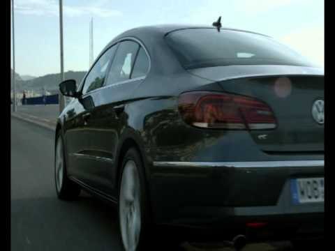 Volkswagen CC Driving scenes in town