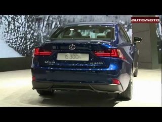 Lexus IS 300h Live Geneva Motor Show 2013