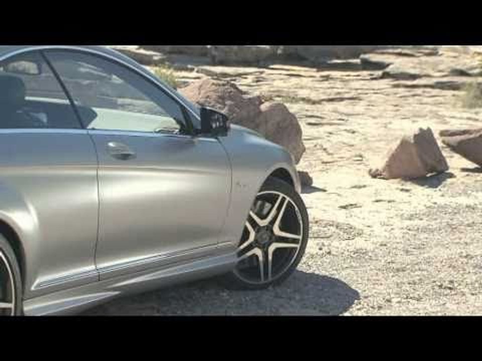 Mercedes Benz CL63 AMG Magno Allanit Grey Driving Event Cannes