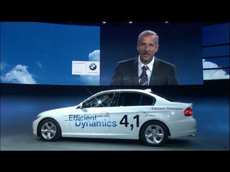 Presenting the BMW 320d EfficientDynamics Edition