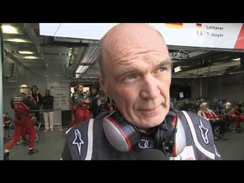 Audi Le Mans Victory   Interview Dr  Ullrich