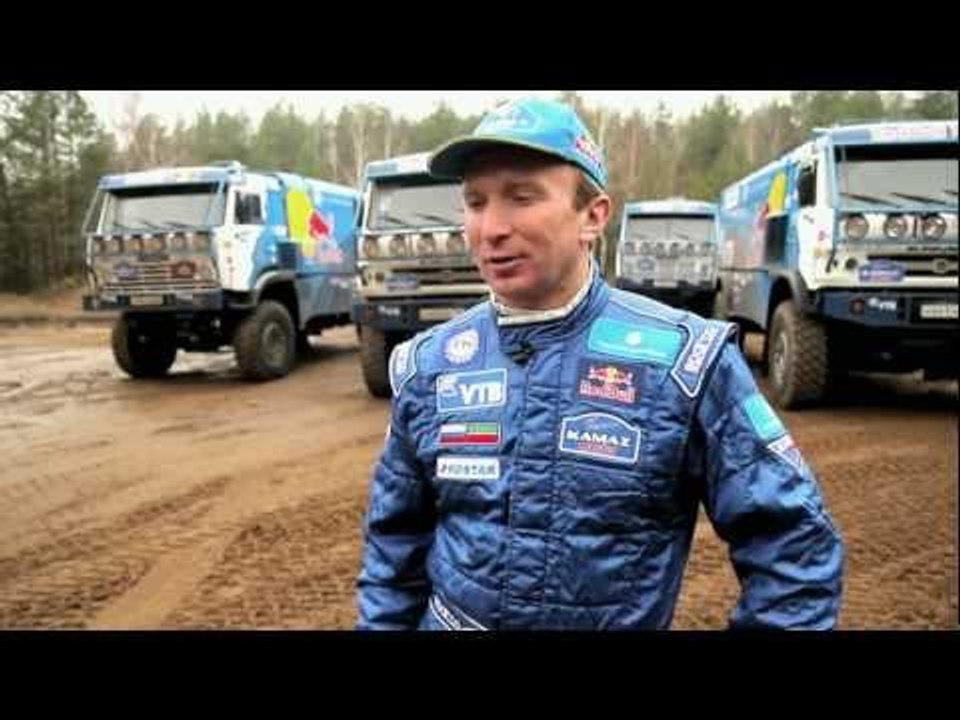 Dakar 2012 KAMAZ Team Athlete Clip