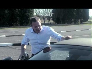 Jaguar F-TYPE final prototype testing   introduced by Martin Brundle