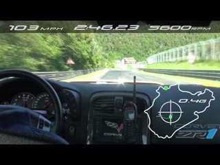 2012 Corvette ZR1 Takes on Nurburgring