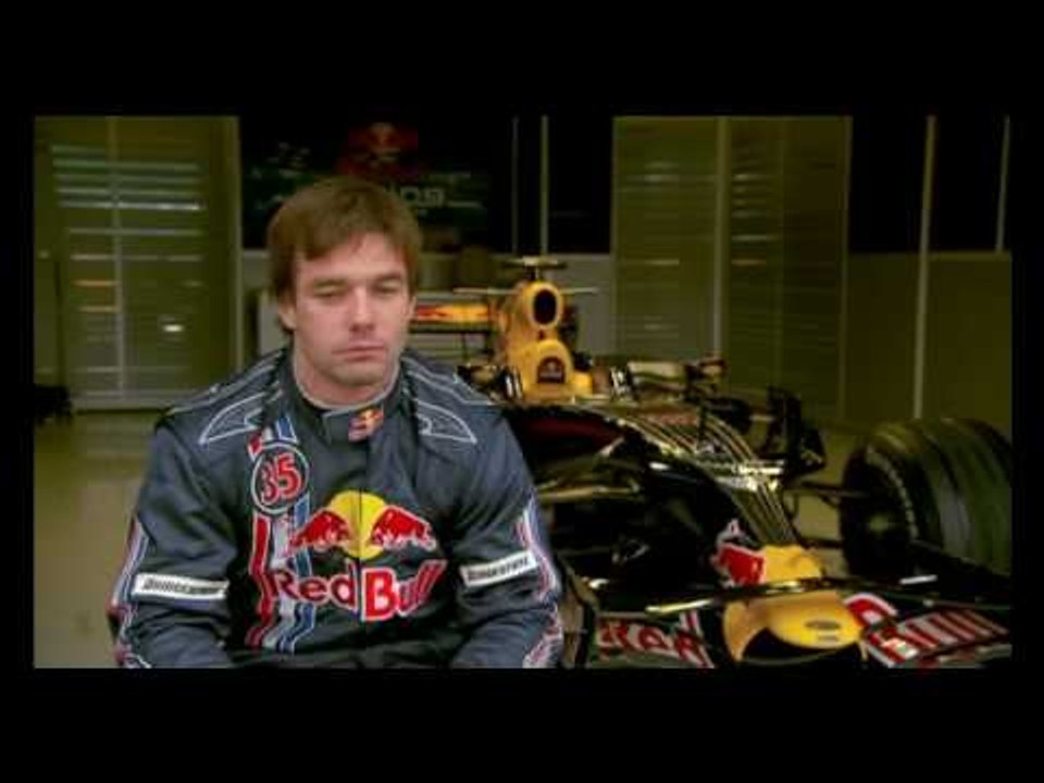 Sebastien Loeb after the F1 test in Silverstone