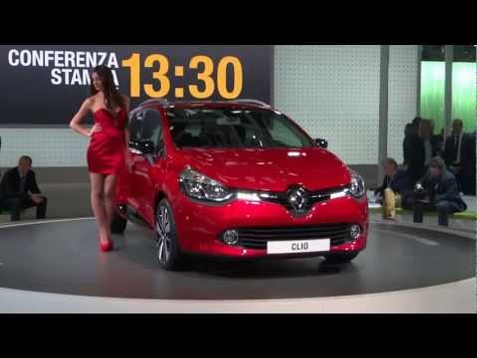 New Renault Clio Break at Bologna Auto Show 2012