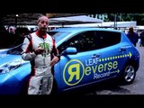 Nissan LEAF backs into the future at the Goodwood Festival of Speed