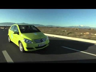 Mercedes Benz B Class F CELL World Drive Way to Barcelona