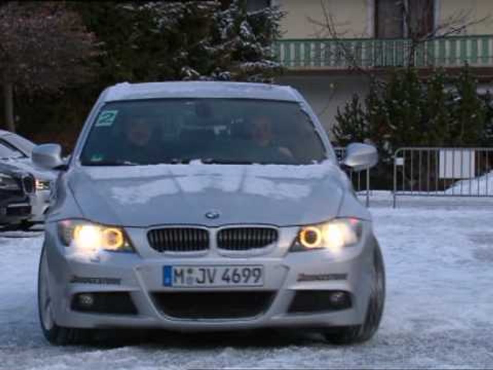 BMW winter training in Austria Instructions and preparations