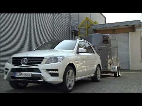 Mercedes Benz The new M Class Press Test Drive Trailer
