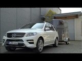 Mercedes Benz The new M Class Press Test Drive Trailer