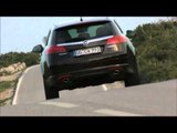 Opel Insignia Bi Turbo Driving footage and interior shots