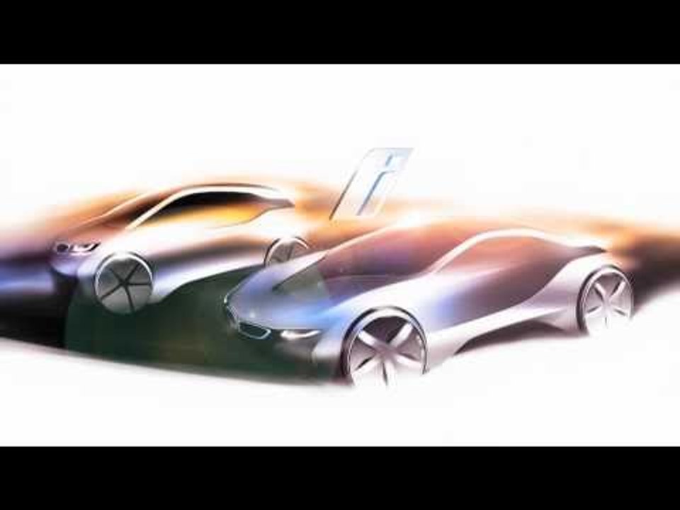 Design animation BMW i3 and BMW i8