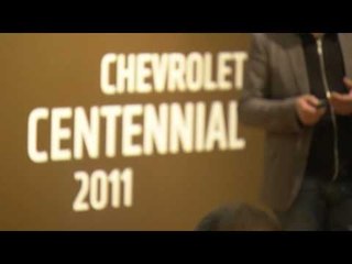 Chevrolet Centennial 2011 Press Conference B roll