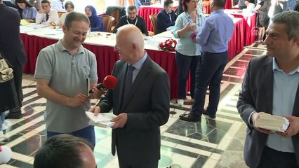 Milletvekilleri kayıt yaptırıyor - İbrahim Kaboğlu - Olcay Kılavuz - Gültekin Uysal - Ravza Kavakcı - TBMM