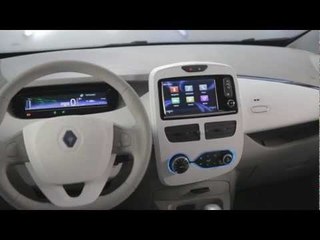 Renault ZOE   Interior static shots