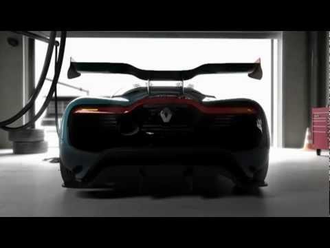 2012 - Renault Alpine A110-50 concept-car design clip