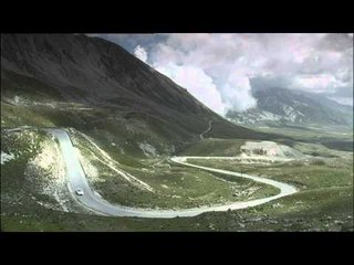 Mercedes Benz SLK 55 AMG driving scenes 1 high road Italy