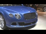 Bentley Product Range at NAIAS 2013