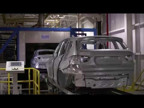 BMW X4 Production in South Carolina - Paint Shop | AutoMotoTV