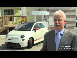 A Fiat 500e is Being Used to Power a Home | AutoMotoTV