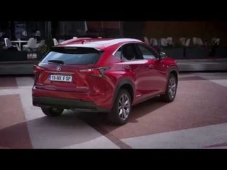 The new Lexus NX300h Design in Red | AutoMotoTV