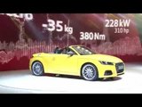 Audi TTS Roadster Premiere at Paris Motor Show 2014 | AutoMotoTV